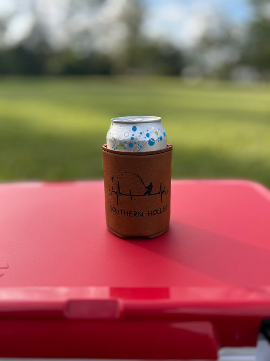 Fishing Heartbeat Koozie